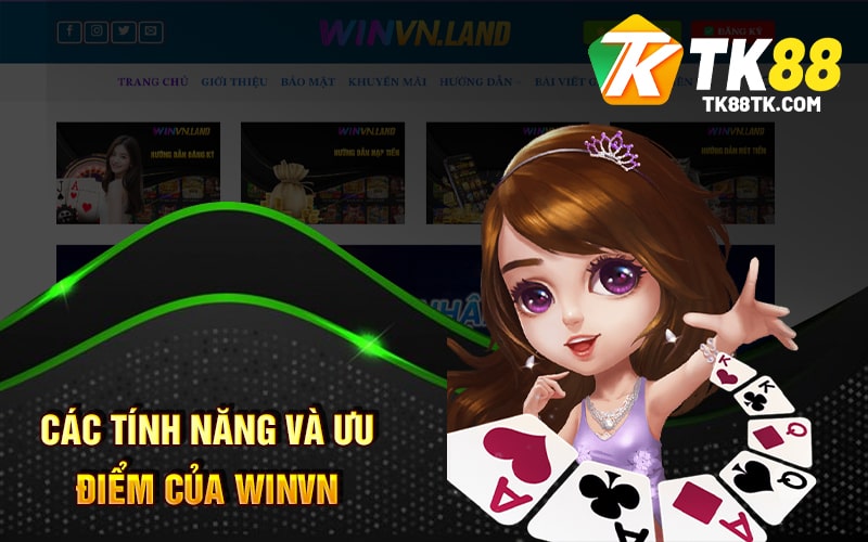 Các tính năng và ưu điểm của Winvn