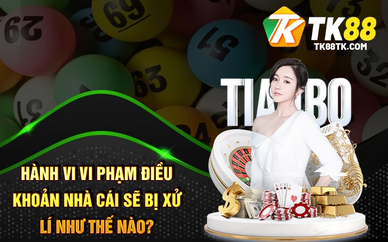 Hành vi vi phạm điều khoản nhà cái sẽ bị xử lí như thế nào?
